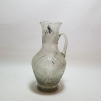 KRİSTAL KESME İŞÇİLİKLİ OSMANLI DÖNEMİ CAM ŞERBETLİK