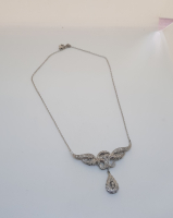 PIRLANTA TAŞLI ÖZEL YAPIM GERDANLIK - KOLYE