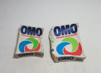 İKİ ADET İÇİ BOŞ OMO DETERJAN PAKETİ