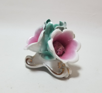 ALTIN VARAKLI ANTİKA PORSELEN BİBLO