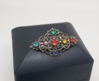 AVRUPA YAPIMI ANTİKA BİJUTERİ BROŞ