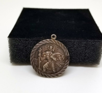 KABARTMA İŞÇİLİKLİ GÜMÜŞ KOLYE UCU