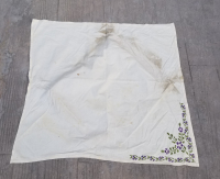 ANTİKA KANAVİÇE İŞÇİLİKLİ GELİN BOHÇASI