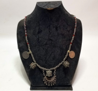 OSMANLI PARÇALARDAN DİZAYN EDİLMİŞ ÖZEL YAPIM GÜMÜŞ GERDANLIK