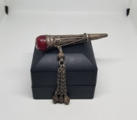 TELKARİ İŞÇİLİKLİ OSMANLI DÖNEMİ NADİR NARGİLE MARPUCU