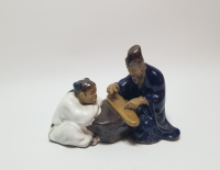 ALTI SANATÇI İMZALI ANTİKA ÇİN BİBLO