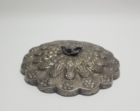 ABDÜLMECİD HAN TUĞRALI ÇOK NADİR GÜMÜŞ SARAY İŞİ TAŞ AYNA