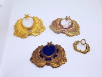 ANTİKA SUBAY ŞAPKA KOKARTI LOTU