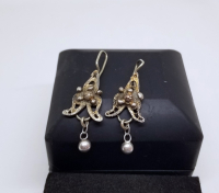 KABARTMA İŞÇİLİKLİ OSMANLI DÖNEMİ GÜMÜŞ KÜPE