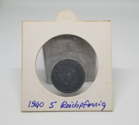1940 YILI NAZİ ALMANYASI 5 REICHSPFENNIG