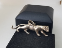 KEDİ FORMLU GÜMÜŞ KOLYE UCU