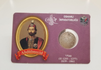 ABDÜLMECİD HAN DÖNEMİ KOLEKSİYONLUK GÜMÜŞ 2 KURUŞ