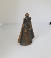 KABARTMA İŞÇİLİKLİ ANTİKA BRONZ İKONA