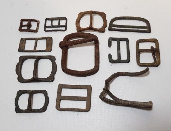 1. DÜNYA SAVAŞI ASKERİ KEMER TOKALARI LOTU