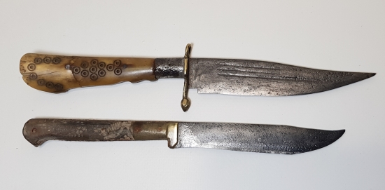 OSMANLI DÖNEMİ 2 ADET BURSA BIÇAĞI