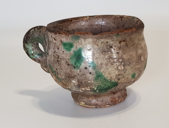 OSMANLI DÖNEMİ ÇANAKKALE SERAMİK FİNCAN 