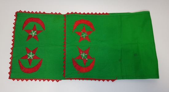 OSMANLI DÖNEMİ TEKSTİL: AY YILDIZLI KAPI SÜSÜ