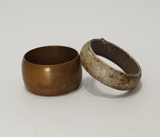 1. DÜNYA SAVAŞI ÇANAKKALE CEPHESİ 2 ADET ASKER YÜZÜĞÜ