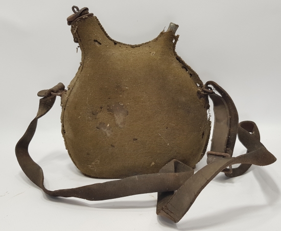 1. DÜNYA SAVAŞI ÇUHA BEZ KAPLAMALI ANZAK MATARASI