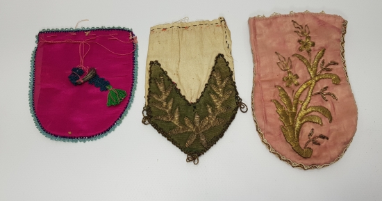 OSMANLI DÖNEMİ 3 ADET KESE