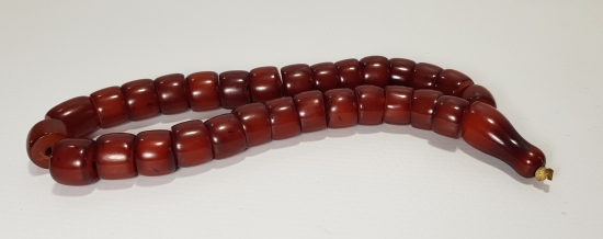 OSMANLI SIKMA KEHRİBAR TESBİH 