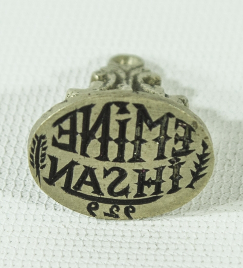 1929 TARİHLİ ALPAKA ŞAHIS MÜHRÜ