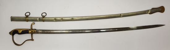 1929-1935 ARASI NADİR FORMDA SUBAY KILICI