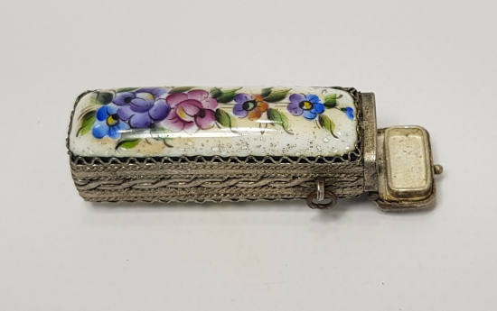 1900'LERDEN GÜMÜŞ VE PORSELENDEN YAPILMIŞ KOKULUK