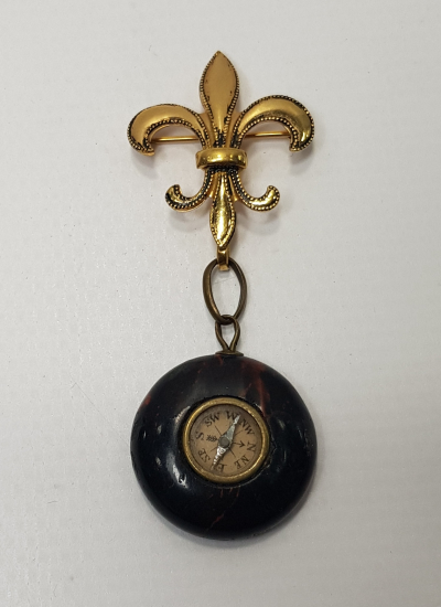 ANTİKA BROŞ PUSULA