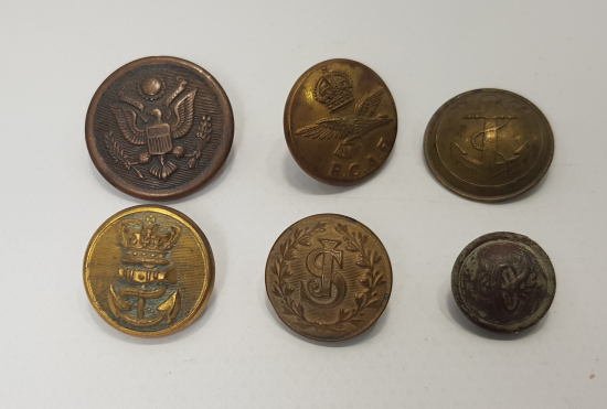 6 ADET NADİR DÜĞME LOTU 