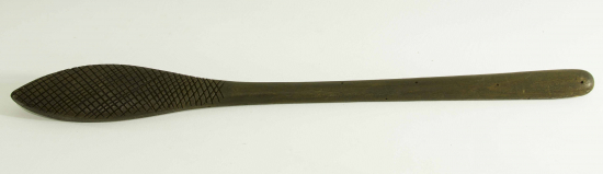 OSMANLI DÖNEMİ TEKKE İŞİ AHŞAP SIRT KAŞIMA ALETİ 