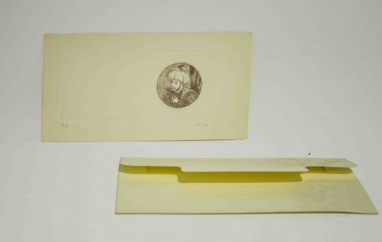 TUĞRA MOTİFLİ PADİŞAH TEMALI GRAVÜR BASKI 