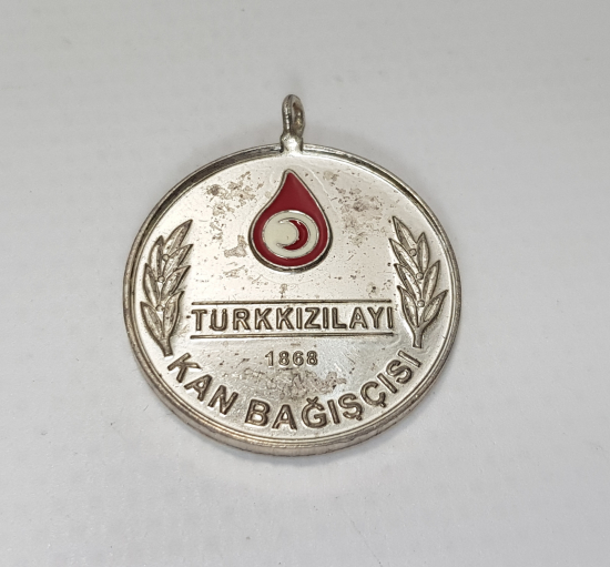 KIZILAY KAN BAĞIŞÇISI GÜMÜŞ MADALYA