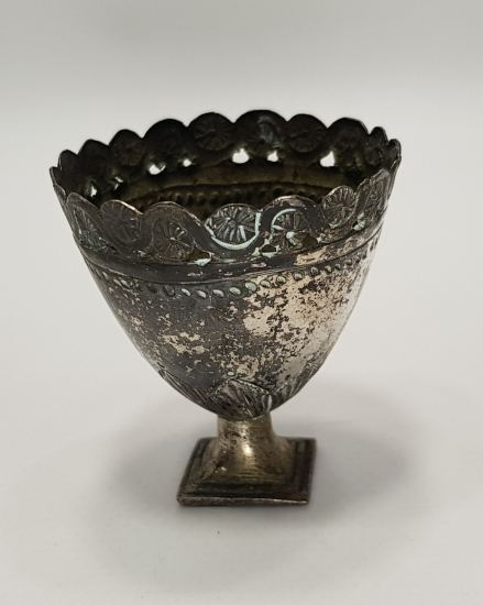 OSMANLI DÖNEMİ GÜMÜŞ FİNCAN ZARFI