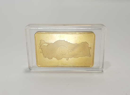 TÜRKİYE HARİTALI VE BOZKURT GÖRSELLİ ÜLKÜCÜ HATIRA BAR