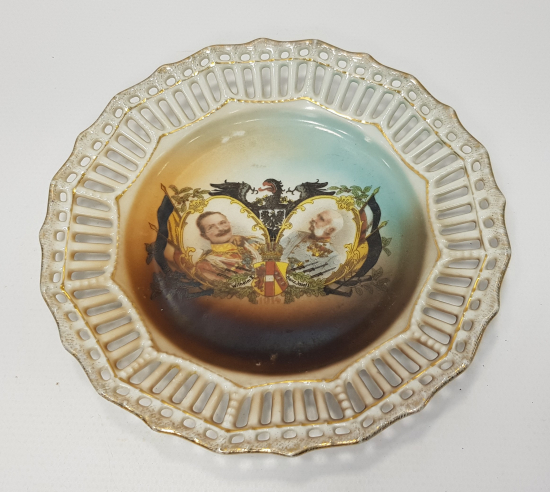 1. DÜNYA SAVAŞI İTTİFAK PORSELEN TABAK