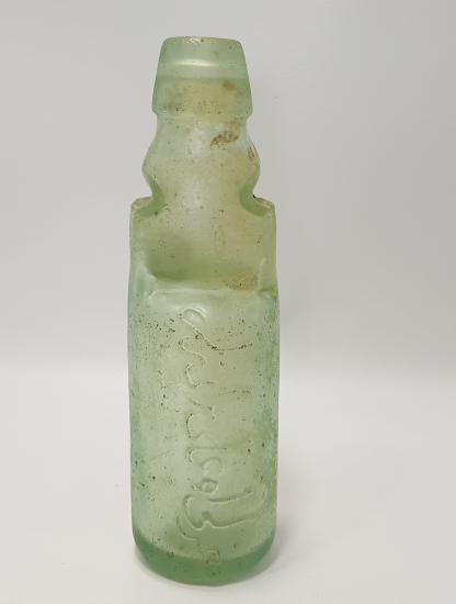 OSMANLICA VE RUMCA YAZILI MİRLİOĞLU GAZOZ ŞİŞESİ - ÇOK NADİR 