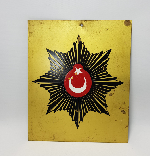 EL YAPIMI POLİS ARMASI TABELA