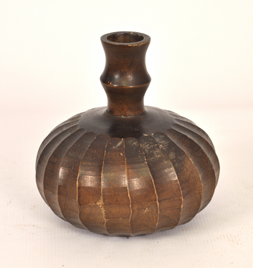 OSMANLI DÖNEMİ YEKPARE AĞAÇTAN OYMA ZEMZEMLİK