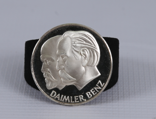 MERCEDEZ BENZ 100. YILI GÜMÜŞ HATIRA MADALYON 