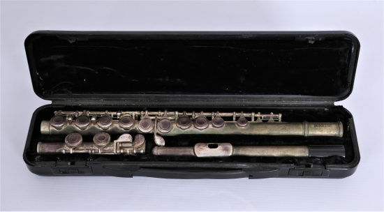 KUTUSUNDA SUNRISE MARKA GÜMÜŞ KAPLAMA YAN FLÜT 