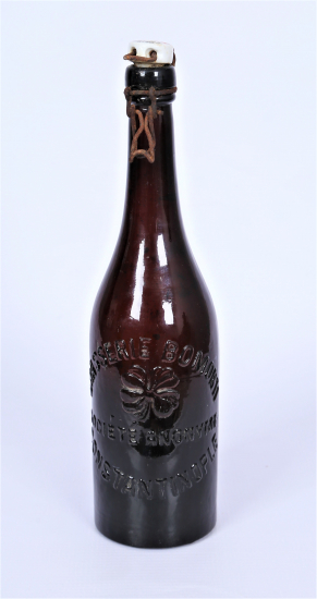 OSMANLI DÖNEMİ BOMONTİ BİRA ŞİŞESİ 