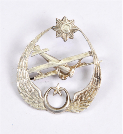 OSMANLI DÖNEMİ GÜMÜŞ PİLOT BRÖVESİ 