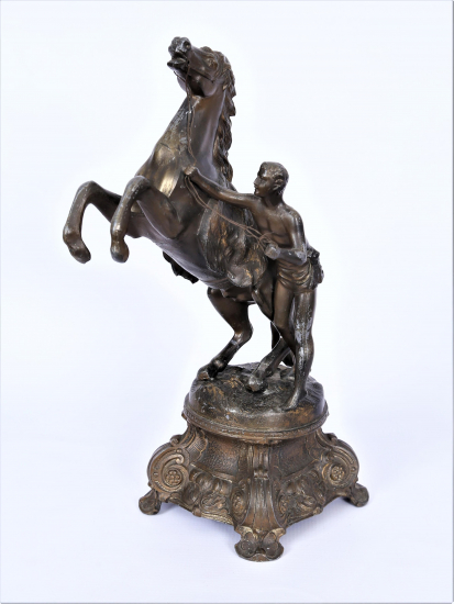 1900'LERDEN SANATÇI İŞİ EL YAPIMI TUTYA HEYKEL 