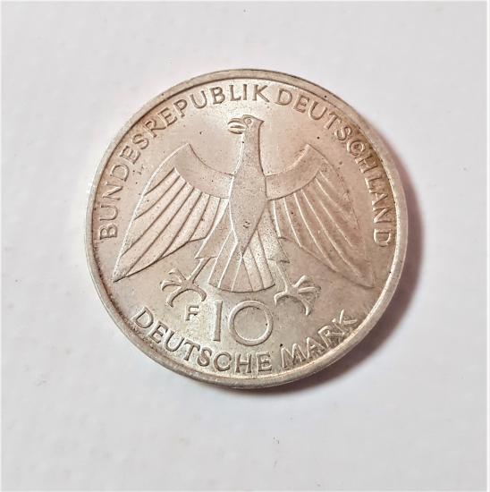 1972 MÜNİH OLİMPİYATLARI HATIRA PARA GÜMÜŞ 10 MARK 