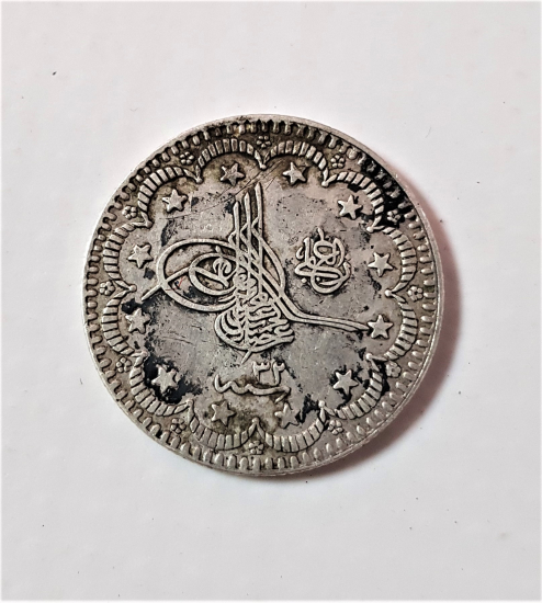 OSMANLI PARA: ABDÜLHAMİD DÖNEMİ GÜMÜŞ 5 KURUŞ 