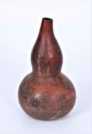 OSMANLI DÖNEMİ AHŞAP BARUTLUK 