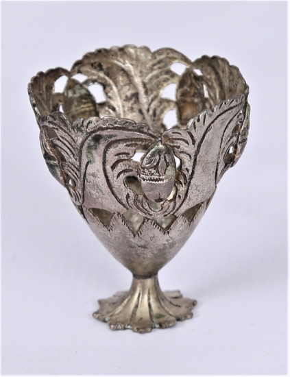 OSMANLI DÖNEMİ GÜMÜŞ FİNCAN ZARFI 