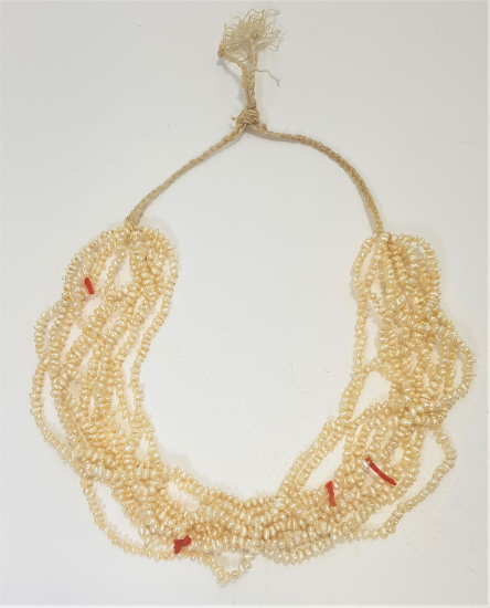 OSMANLI DÖNEMİ MERCANLI KUM İNCİ GERDANLIK 