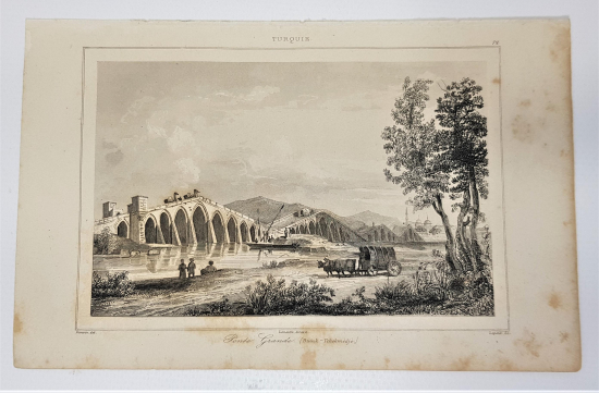 OSMANLI GRAVÜR: BÜYÜKÇEKMECE 